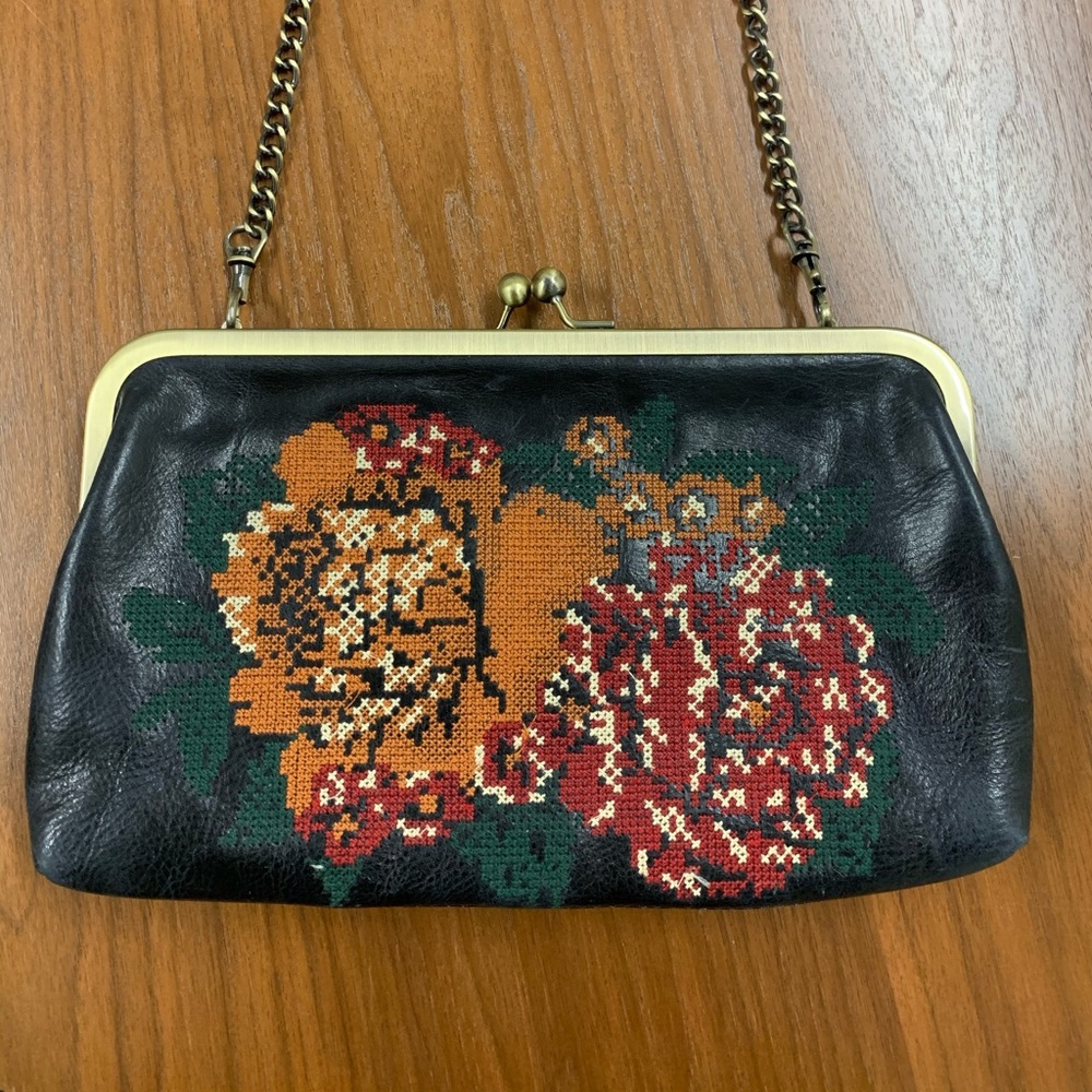 Patricia Nash Cross-Stitch Potenaz Frame Satchel